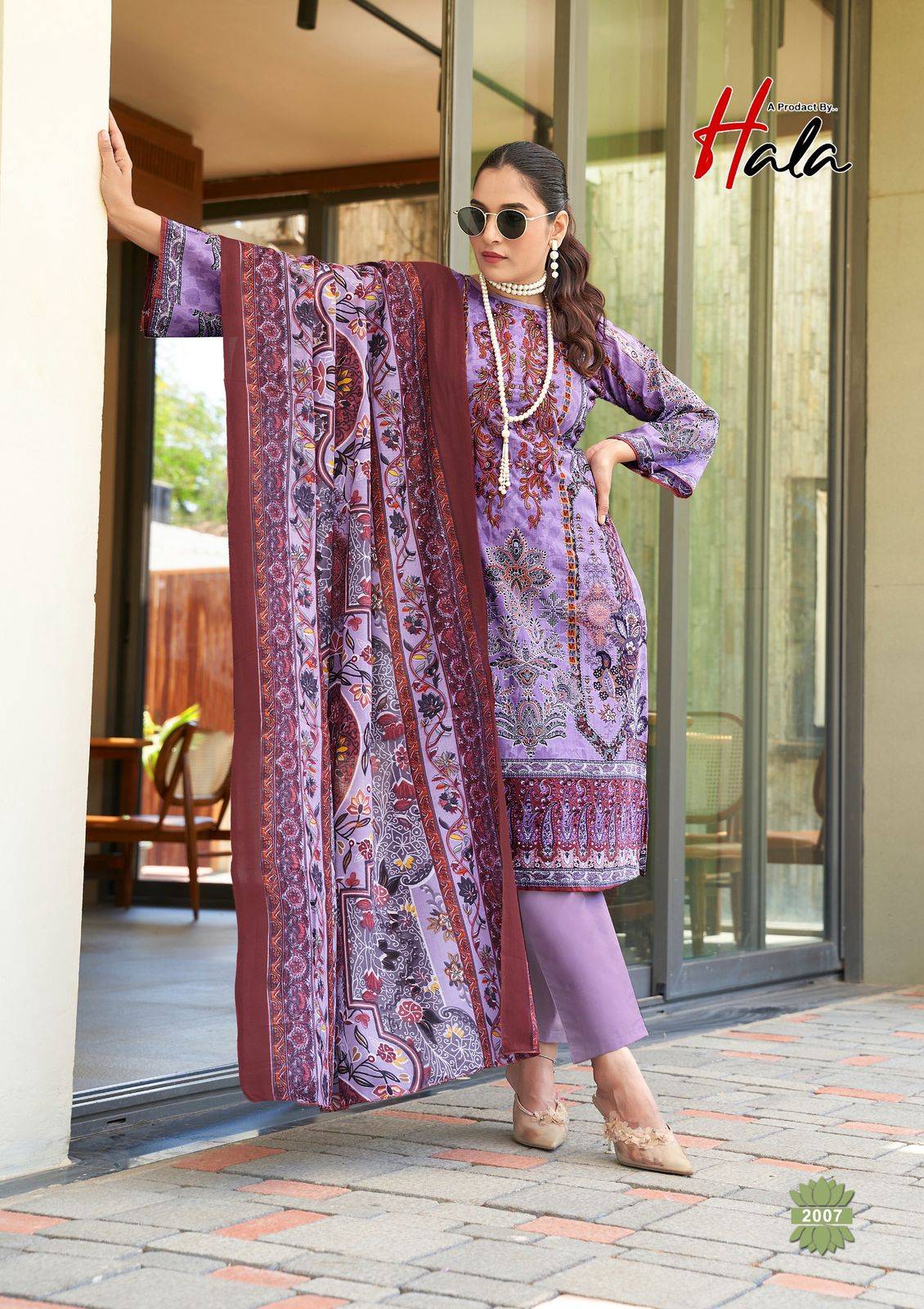 NAIRA VOL-2 by Hala 2001 TO 2008 SERIES Pakistani Stylish PURE cotton COLLECTION At Wholesale Price